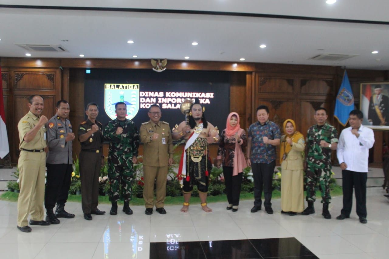 Letkol Arh Nur Sutiyasno Hadiri Sarasehan Sambut Tahun 2023 di Pemkot Salatiga